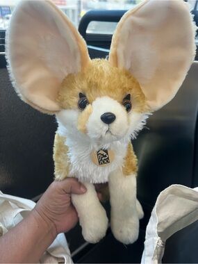 Wild Republic Los Angeles Zoo Fennec Fox Plush Stuffed Animal